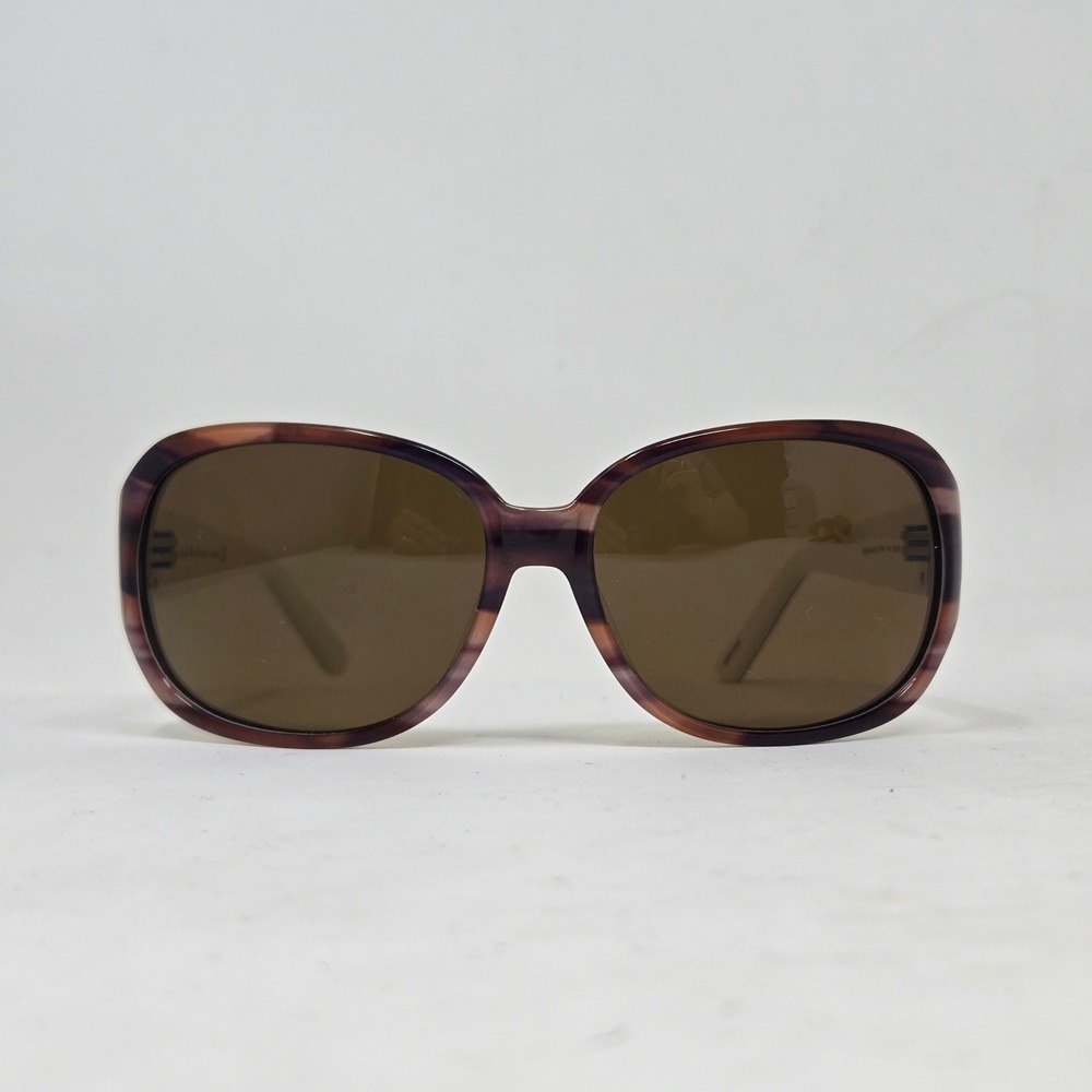 Kate Spade Madina PS Polarized Sunglasses Purple Tortoise White 58 14 125